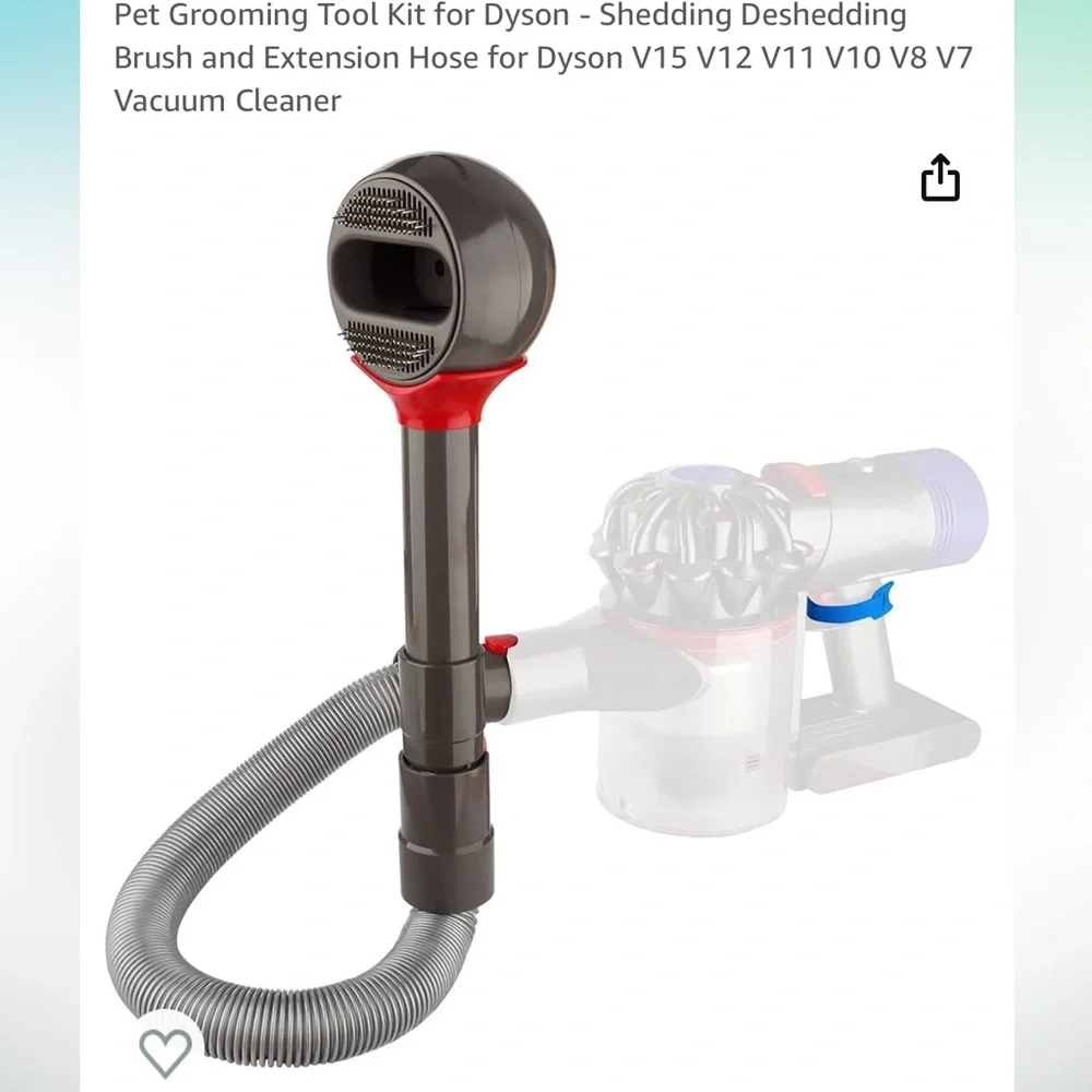 Pet Grooming Tool Kit for Dyson DeShedding Brush attachment