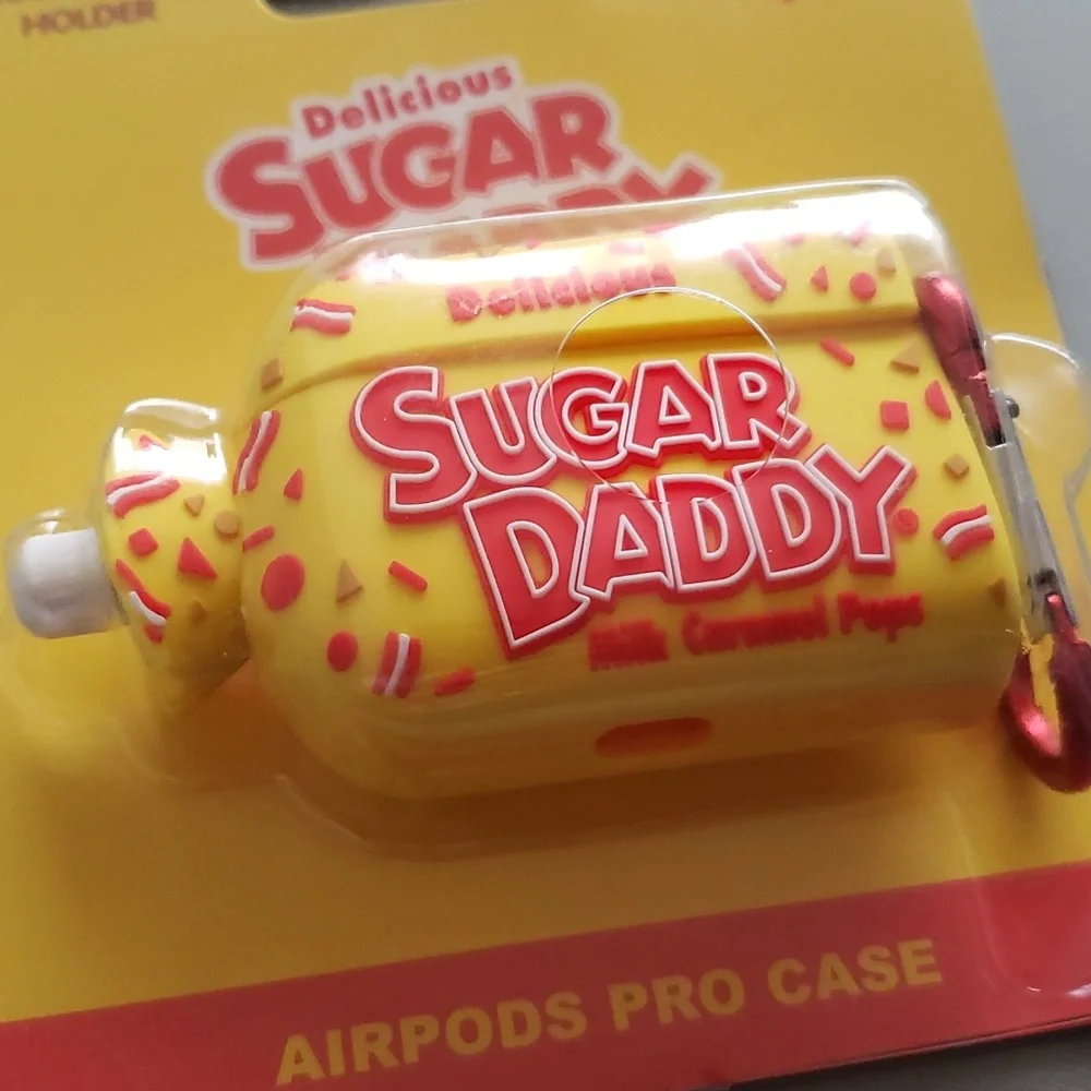 APPLE Airpods Pro Sugar Daddy candy case cover NWT