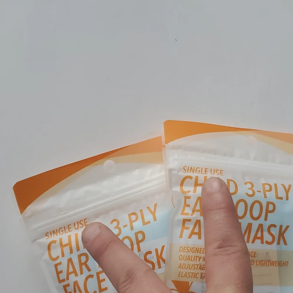 Single Use Face Masks child single