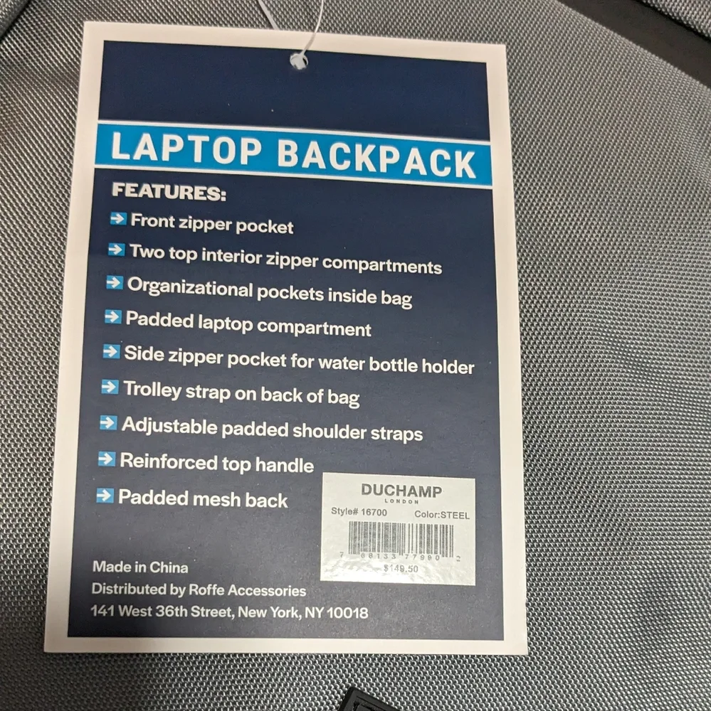 Duchamp item computer