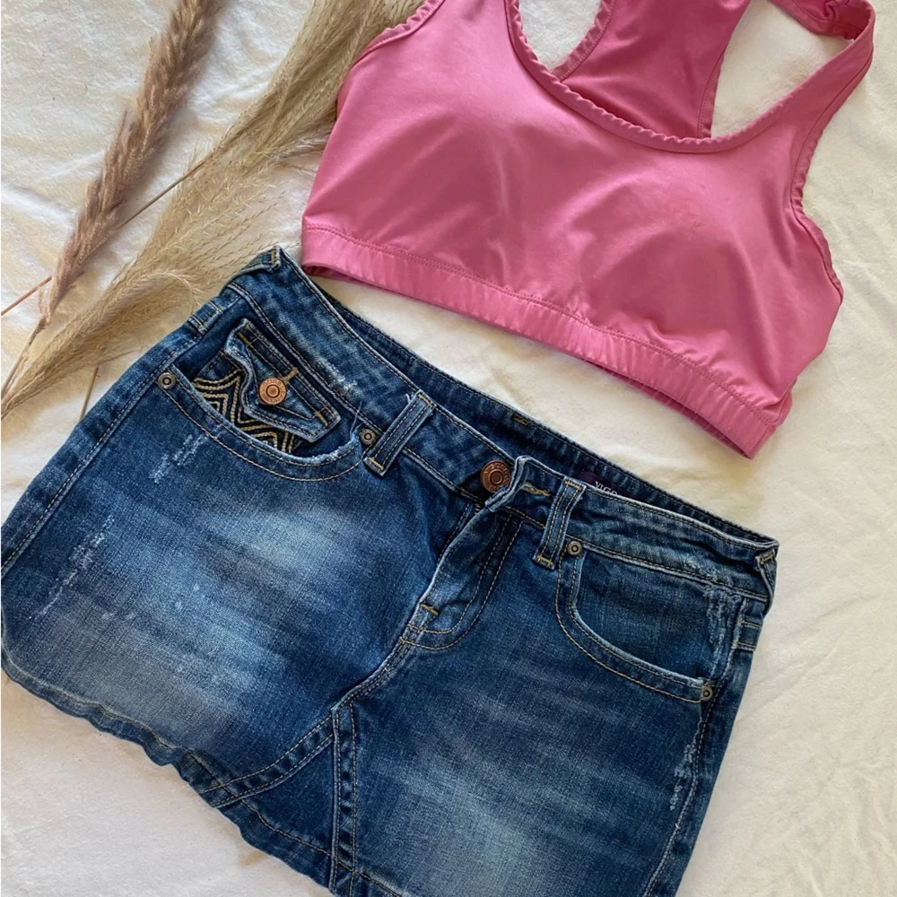 VIGOSS Mini Denim Skirt Women's Size 5 Blue