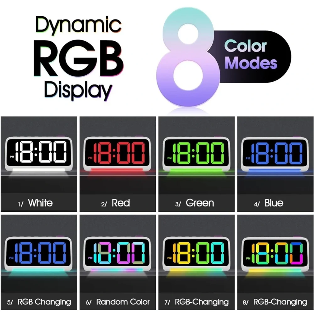 Digital alarm clock