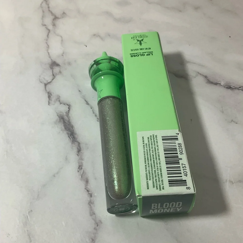New Jeffree Star The Gloss Blood Money