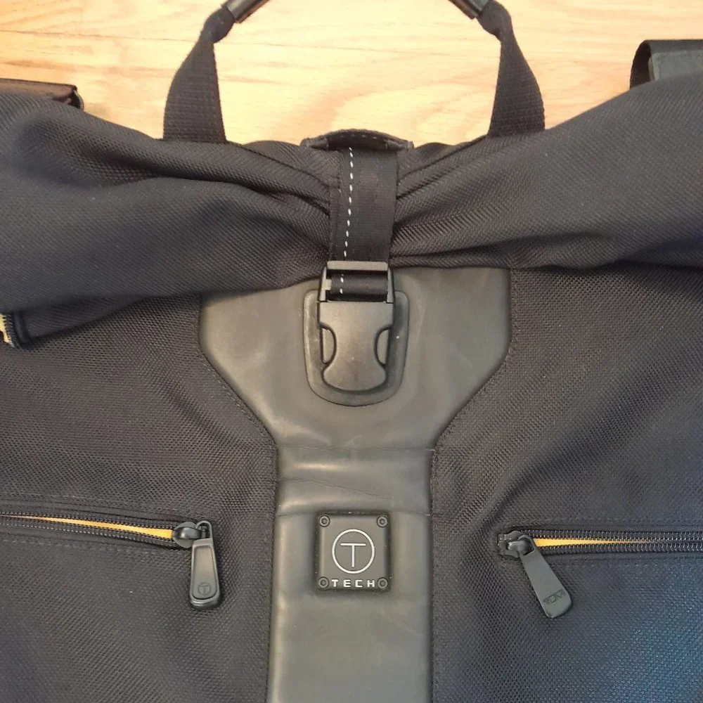 Tumi black yellow