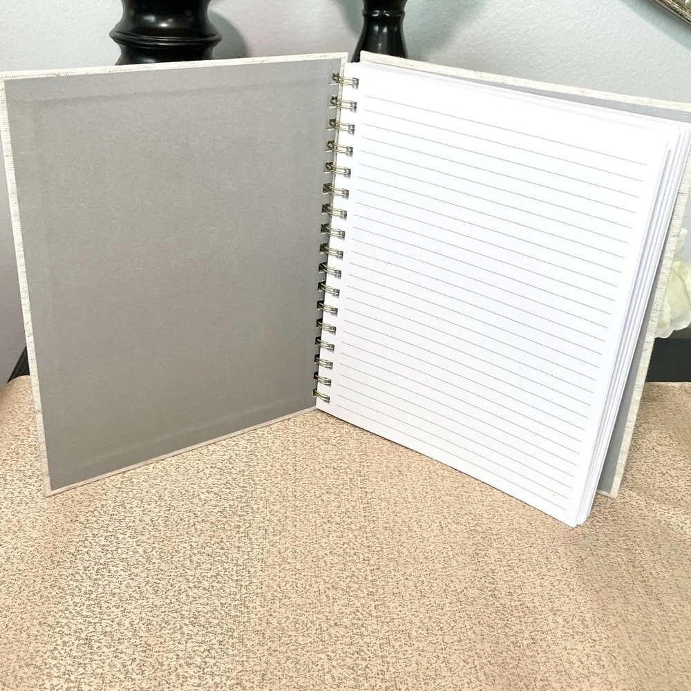 NWT Cloth Fabric Hardcover Notebook/Journal Notepad Stationery Bundle