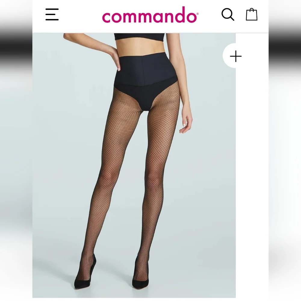 Commando Stocking Legwear Everyday Crochet HNT04 New