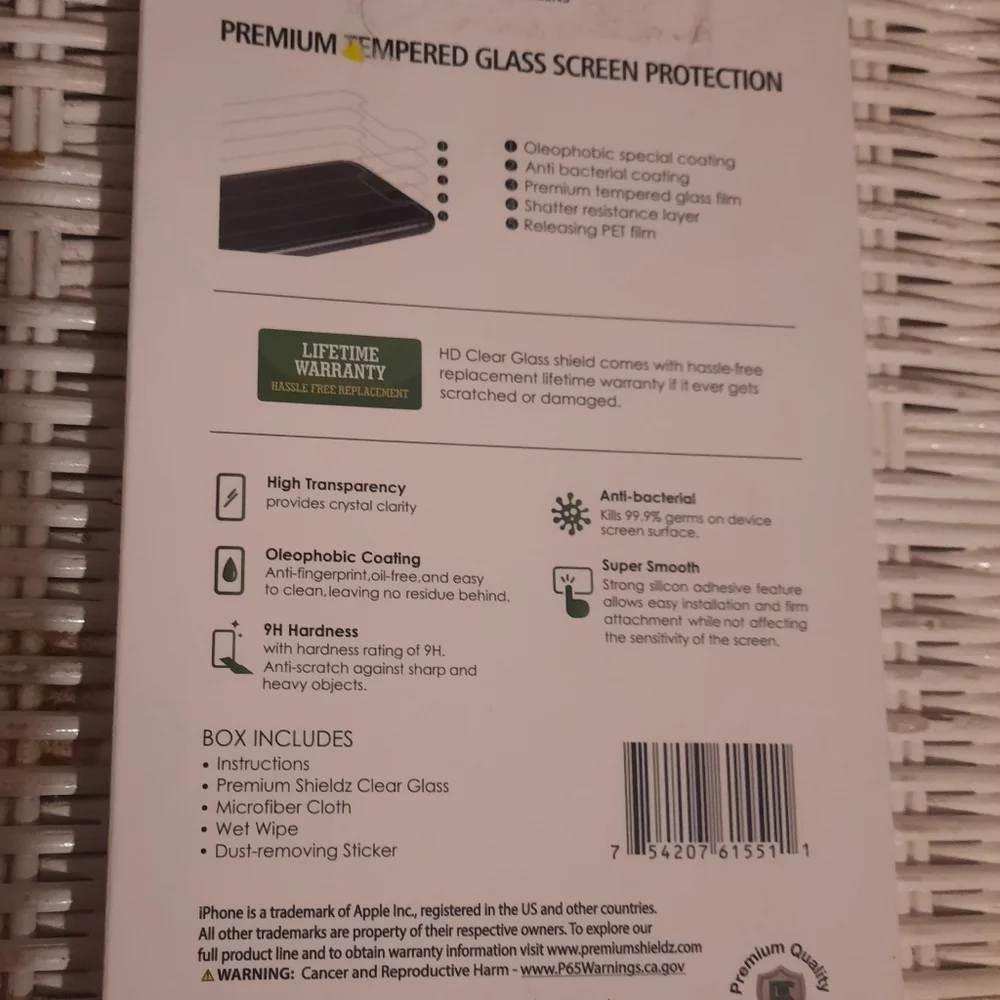 Premium sheildź never opened