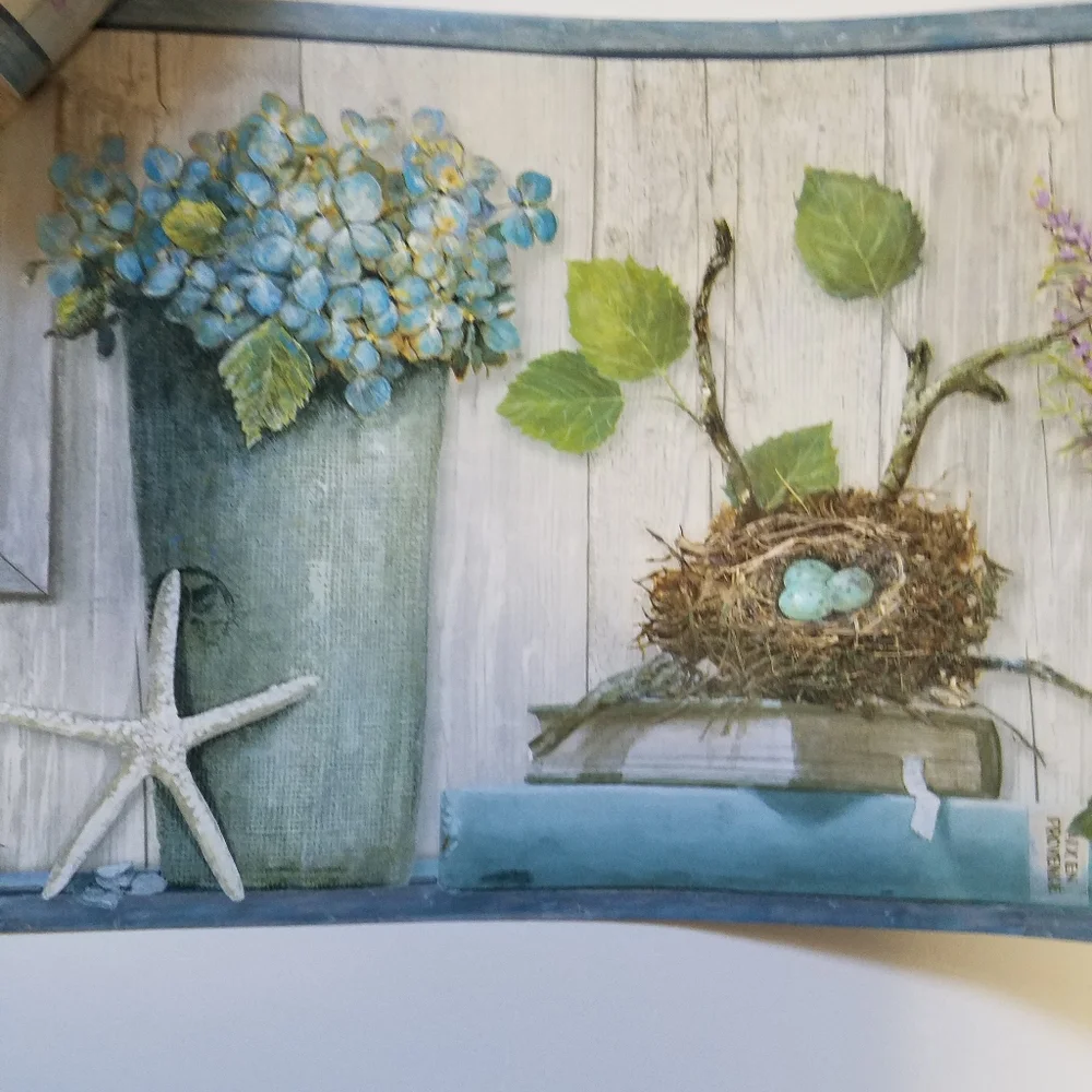 York Wallcoverings styling starfish this