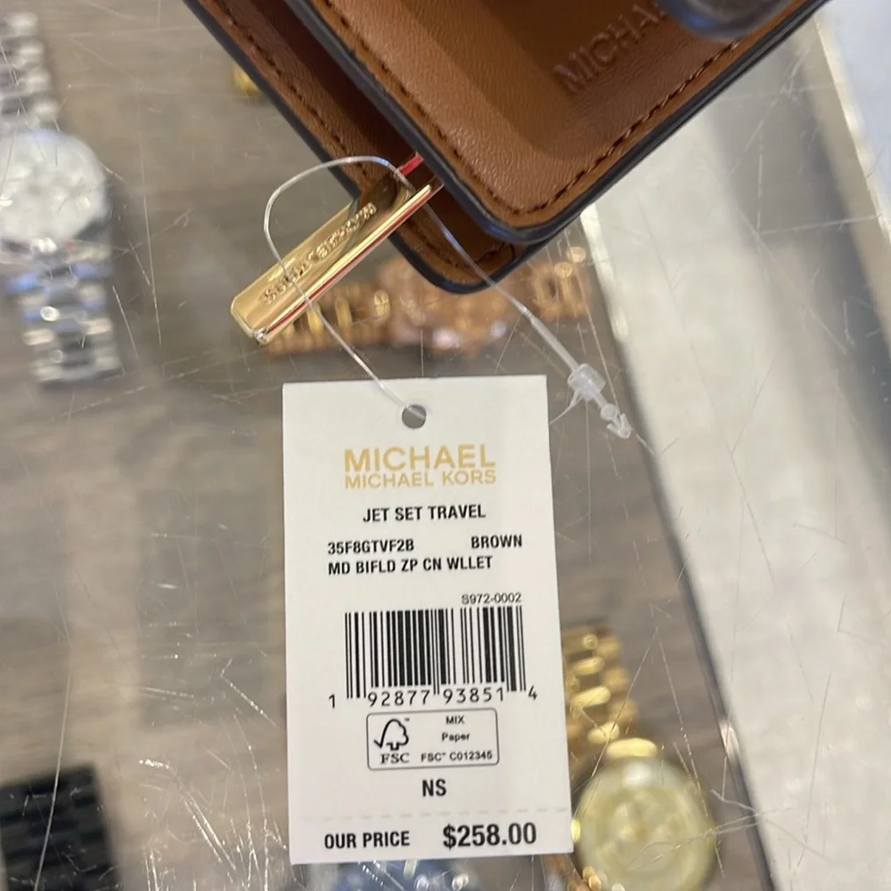Michael Kors polyester hallmarks