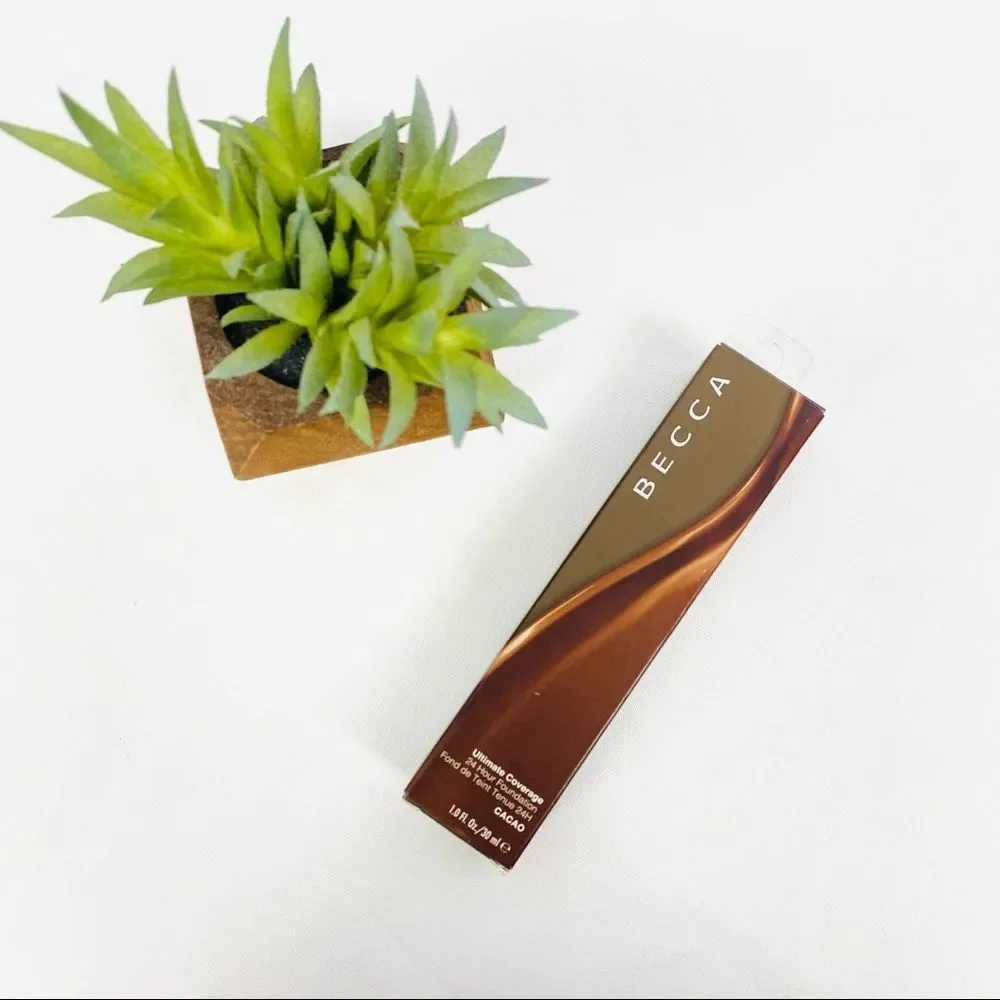 NEW BECCA Ultimate Coverage Foundation Cacao Makeup