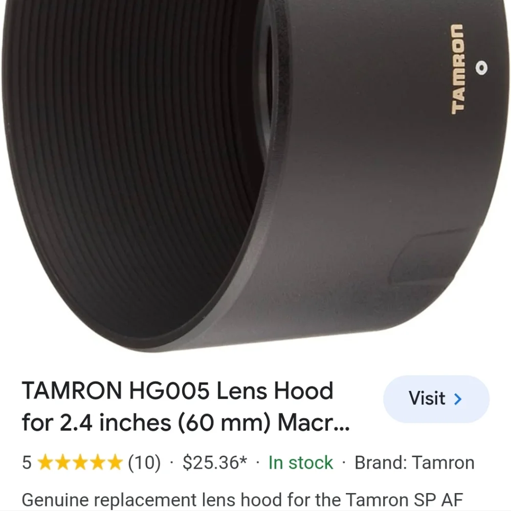 Tamron used compare