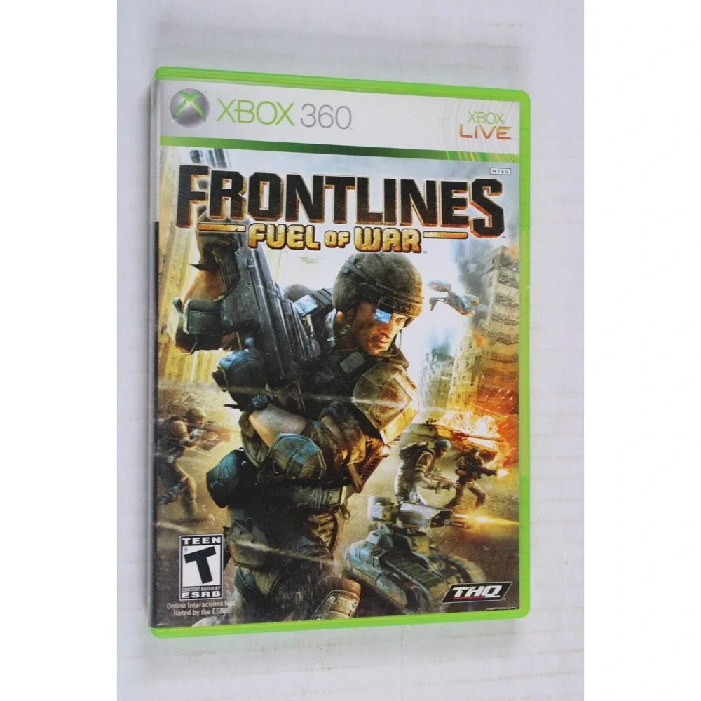 Frontlines: Fuel of War (Microsoft Xbox 360, 2008) Authentic, tested