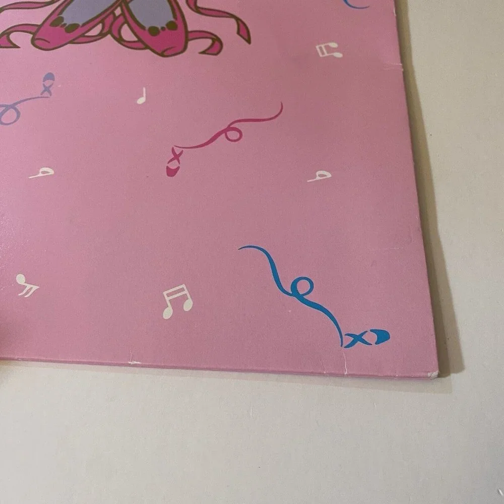 Vintage Sanrio 1989 Folder Petit Plie Ballet Slippers Pocket Portfolio