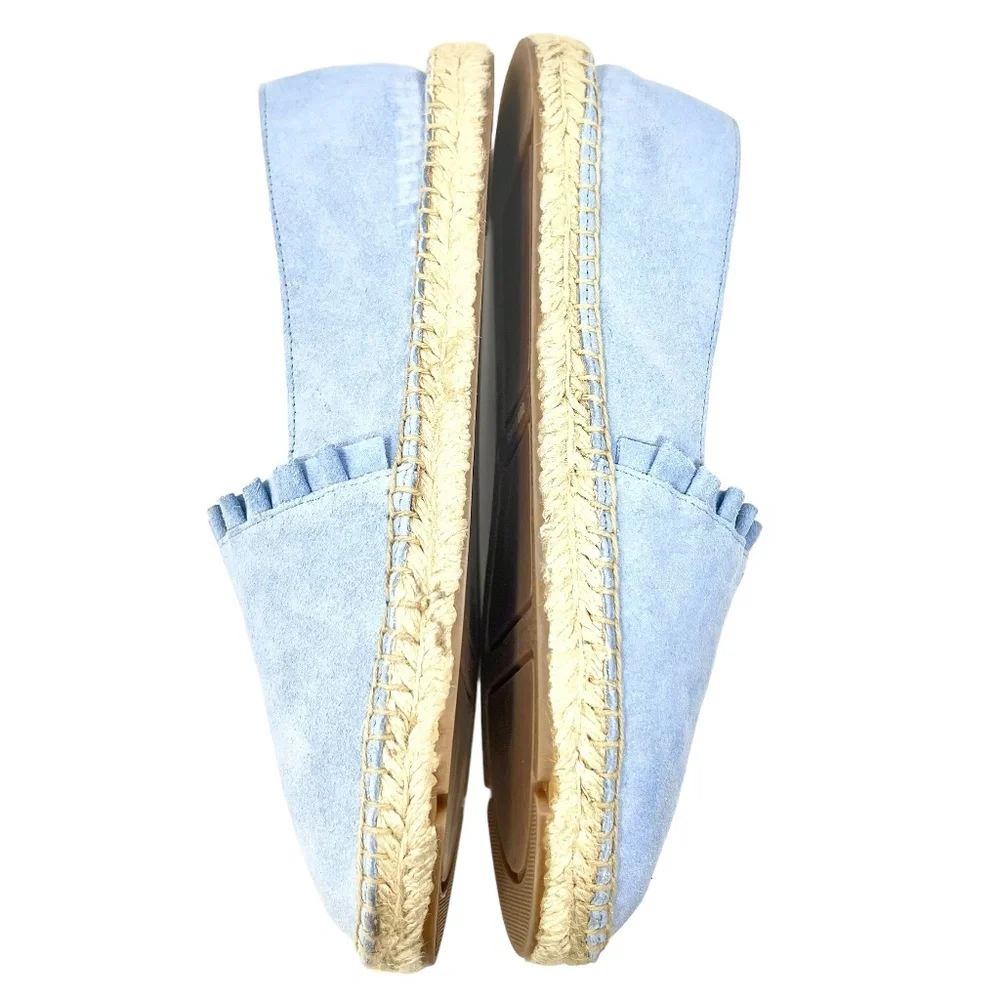 covered flats blue