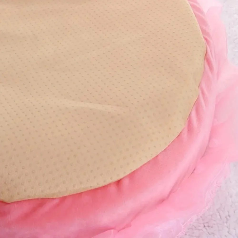 {NEW} Cozy Lodge Style Bed for Puppies & Kittens Purple