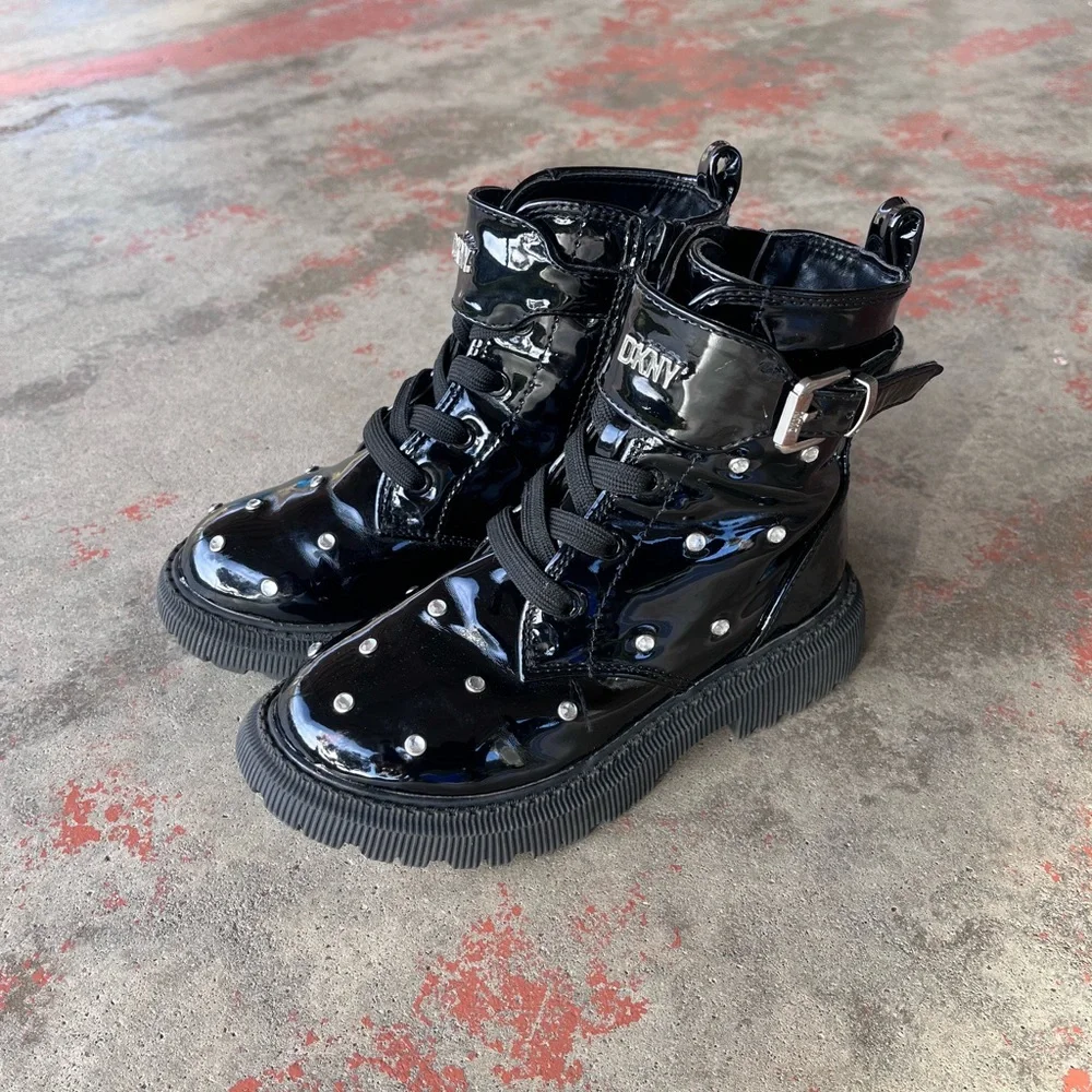 Dkny combat boots