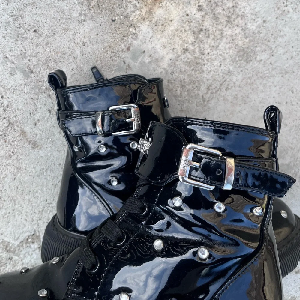 Dkny combat boots