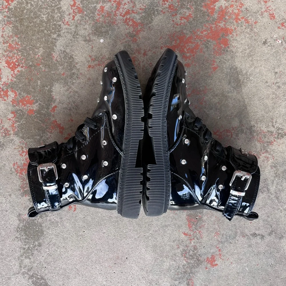 Dkny combat boots