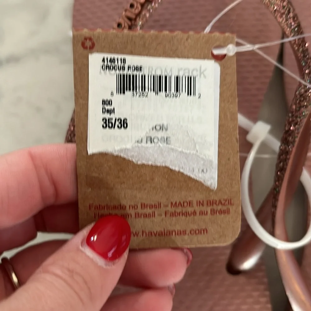 Havaianas flops rose