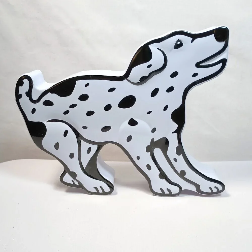 Dalmatian Dog Shaped Cookie Tin Williams Sonoma 2019