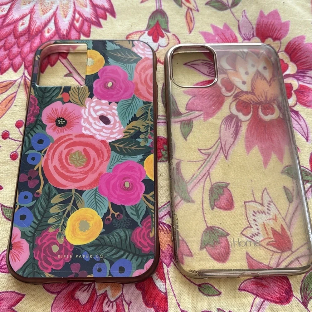 Rifle paper phone case