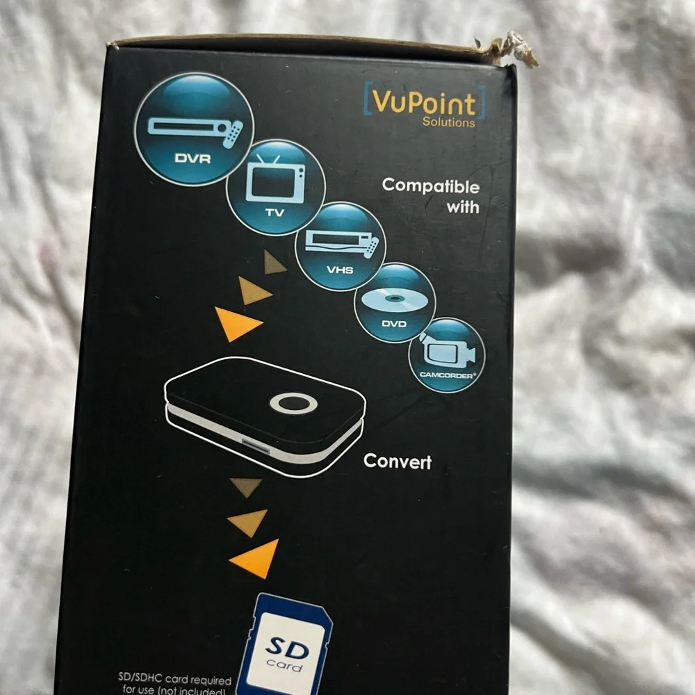 VuPoint videos convert card