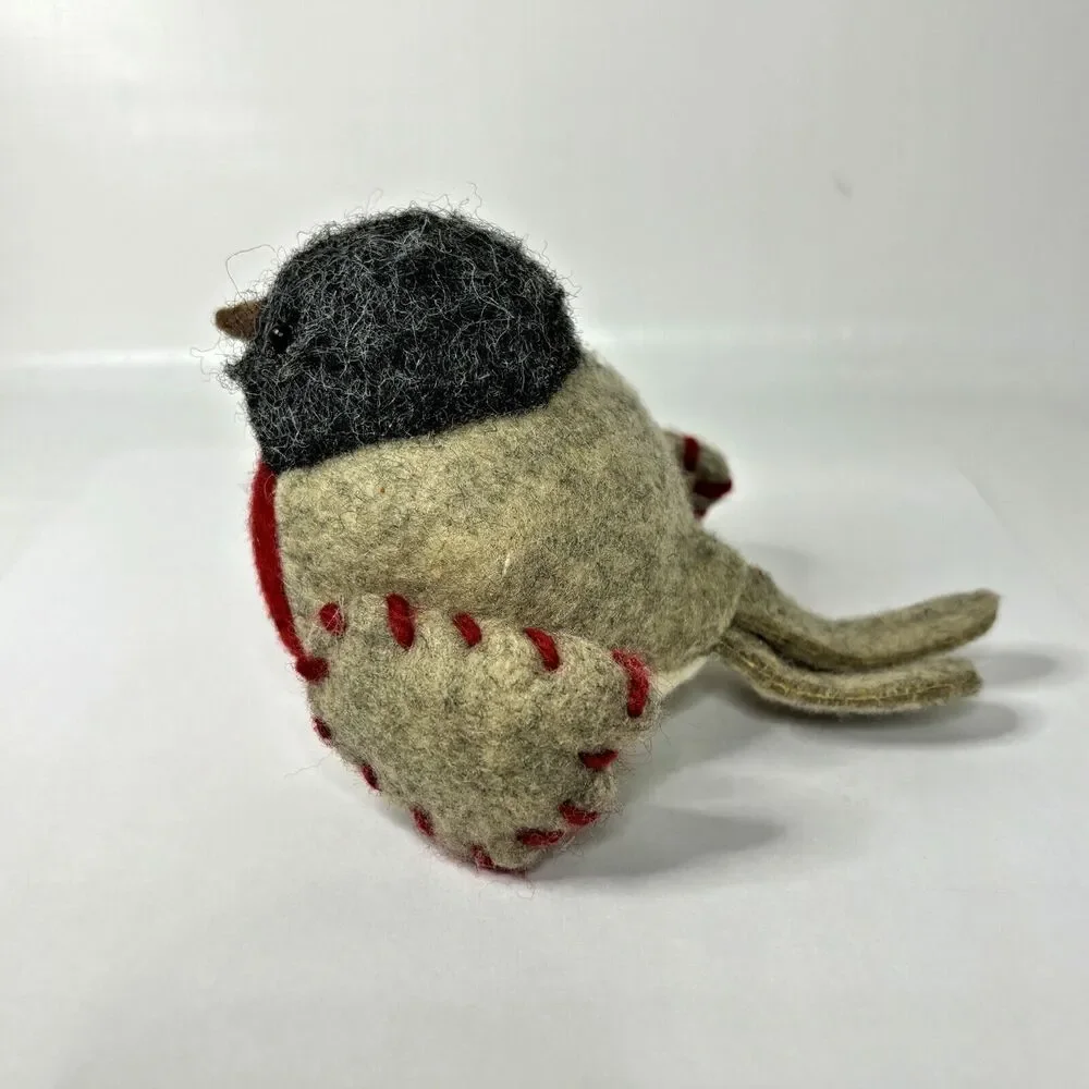 Handmade Needle Felted Chickadee Bird Cottage Core Farmhouse Country
