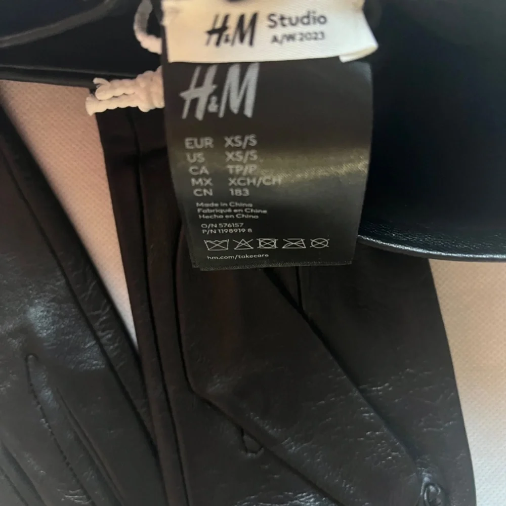 H&M Studio Collection midnight lined size
