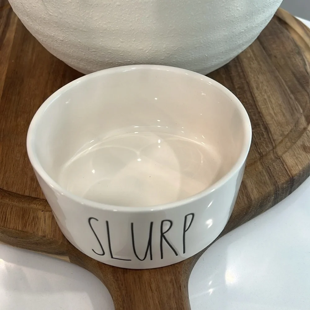 Rae Dunn. Cute 🐾SLURP 🐾BOWL...