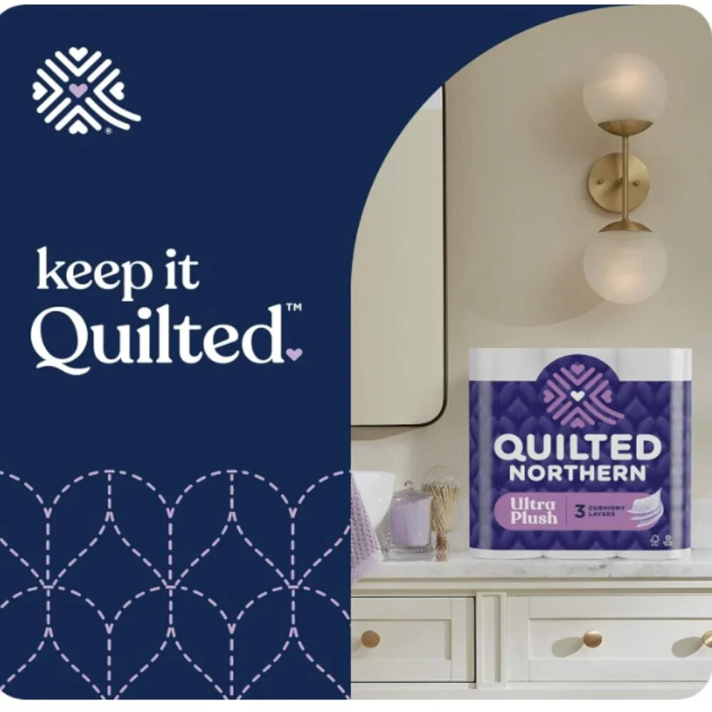 Quilted Northern brand quilted