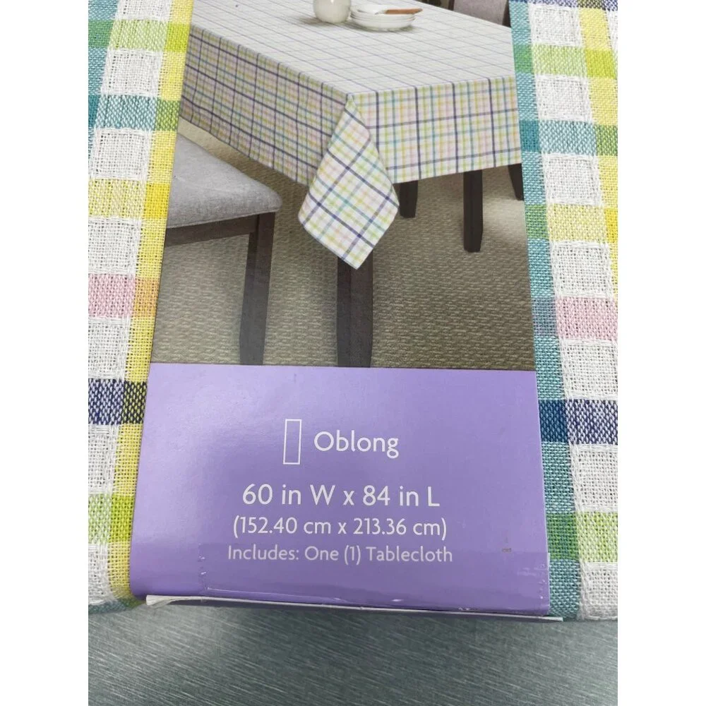 HOLIDAY HOME plaid home