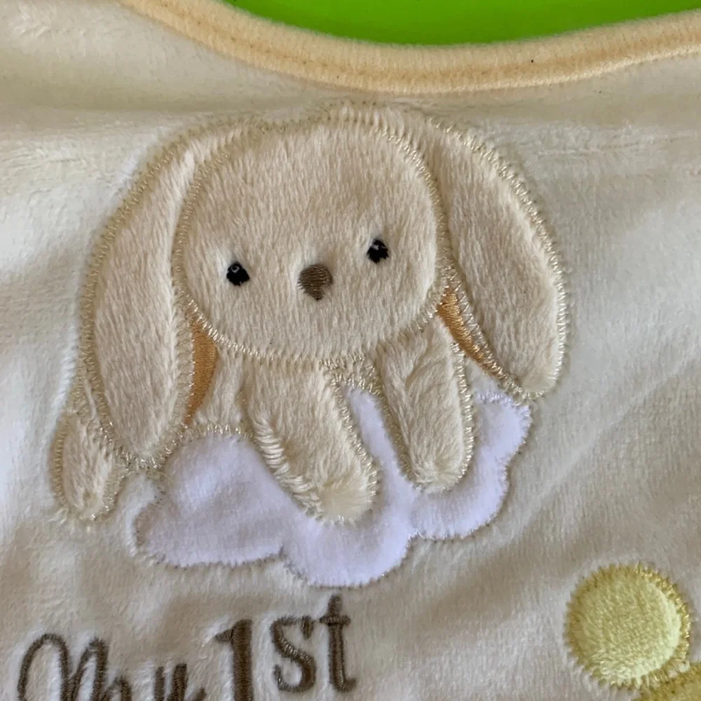 🛑 NWT Adorable My 1st Easter Soft Infant Baby Bib