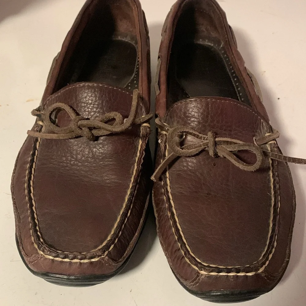 L.L. Bean brown leather