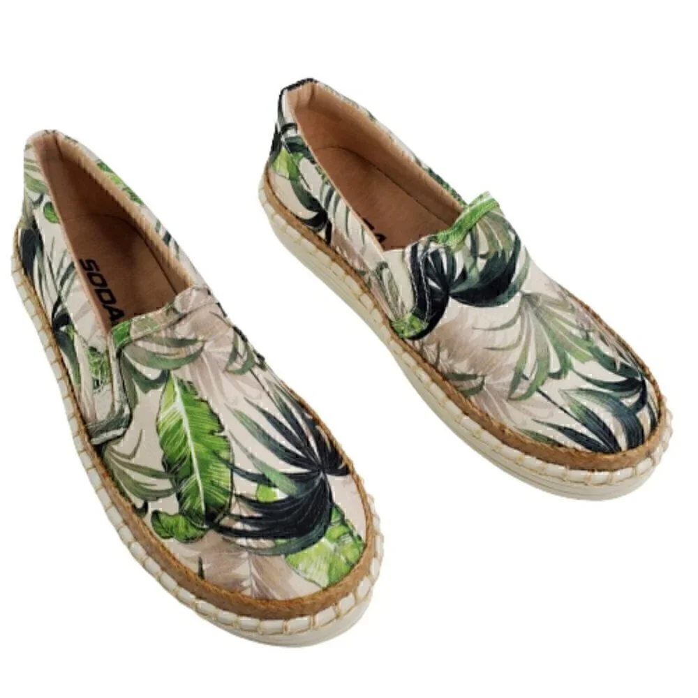 Soda Phenix Women's Espadrilles Slip-On Loafer