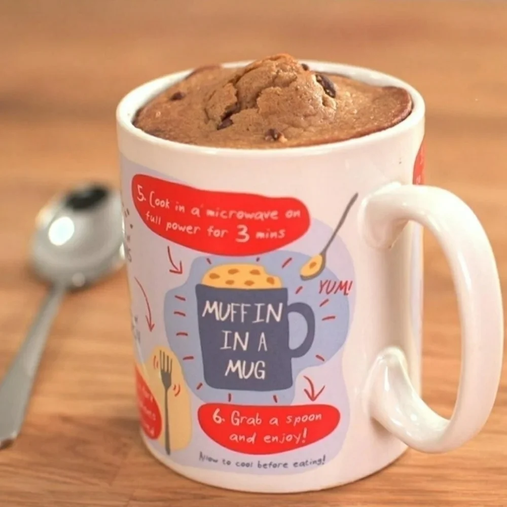 A Mug that makes a muffin in 3min