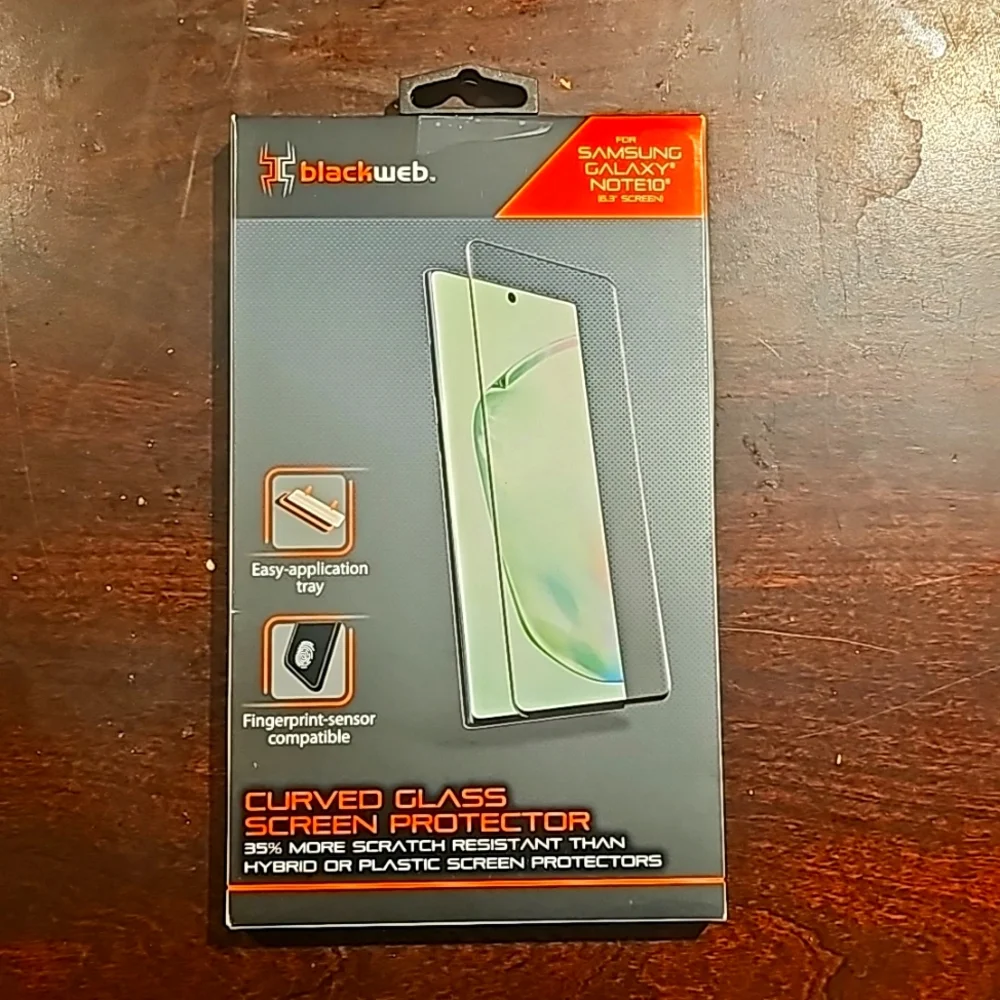 Samsung Galaxy Note 10 Curved glass screen protector