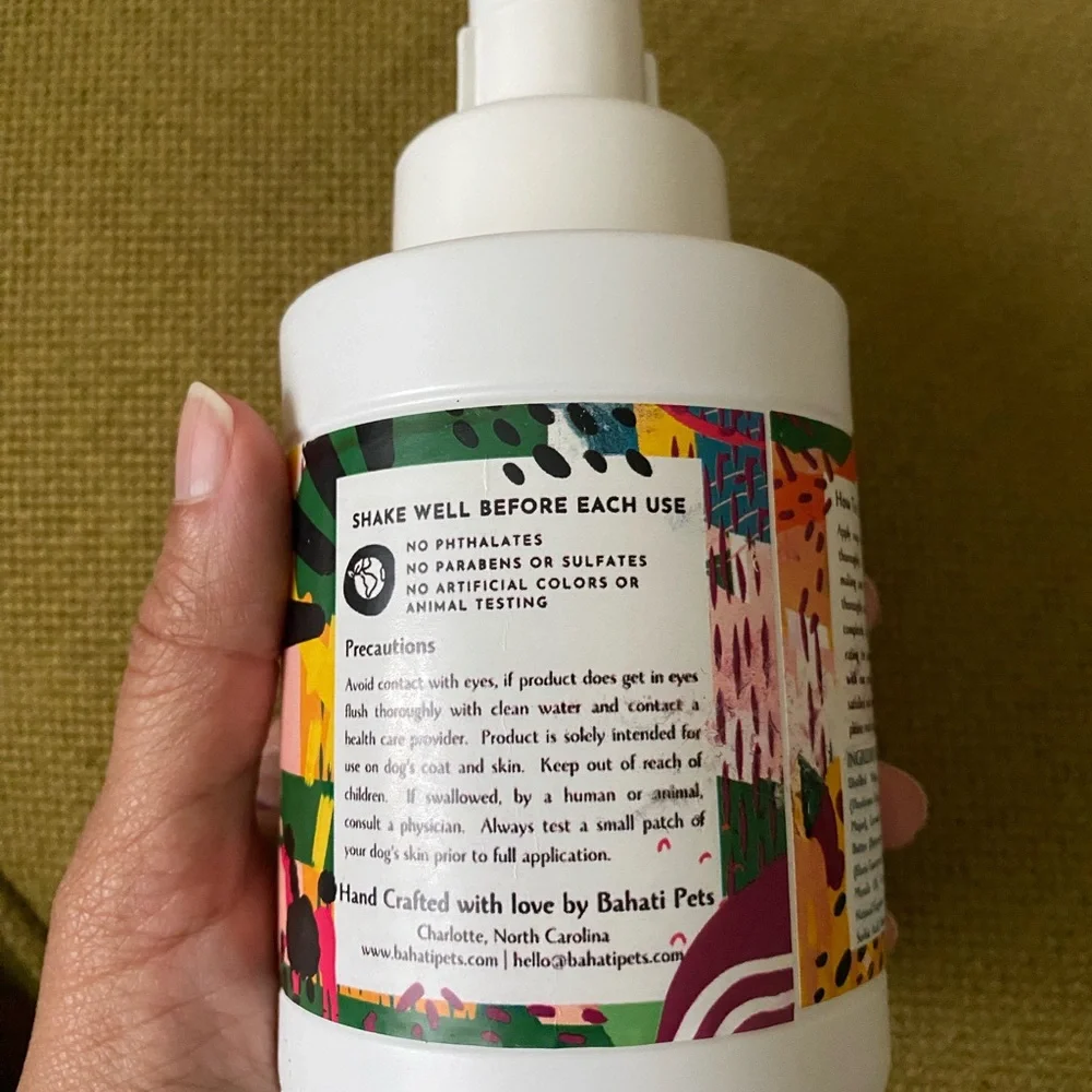 Bahati pets soap