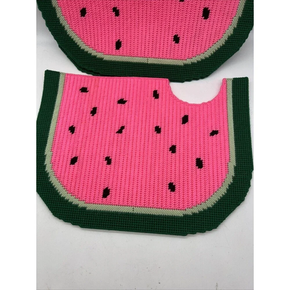 Watermelon Crochet Placemat