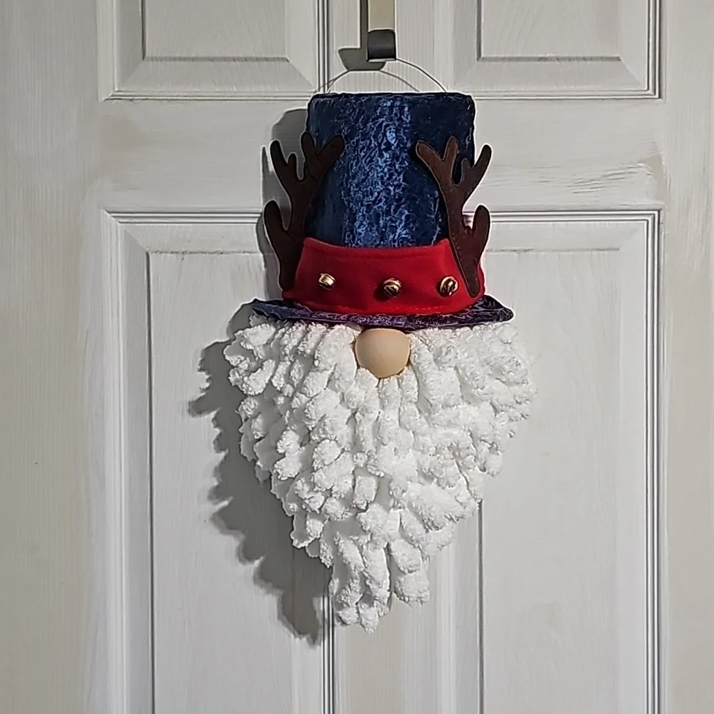 Christmas Santa Wreath