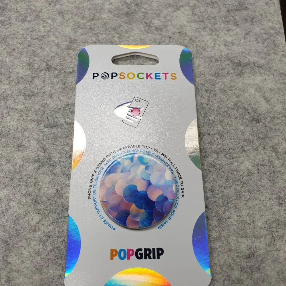 Shimmer Scales Popsockets Single Grip & Stand Universal Phones and Tablet Holder