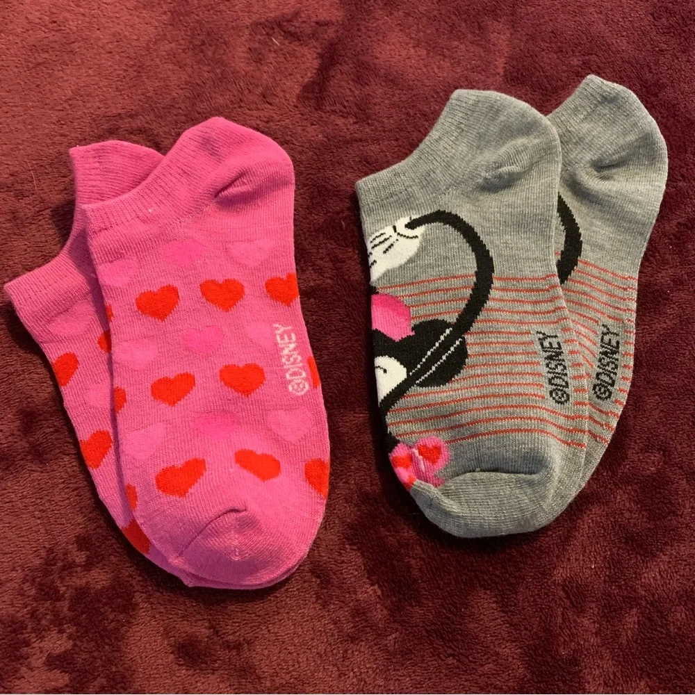 🍒🍒 Disney’s Minnie Mouse Socks 2 Pairs