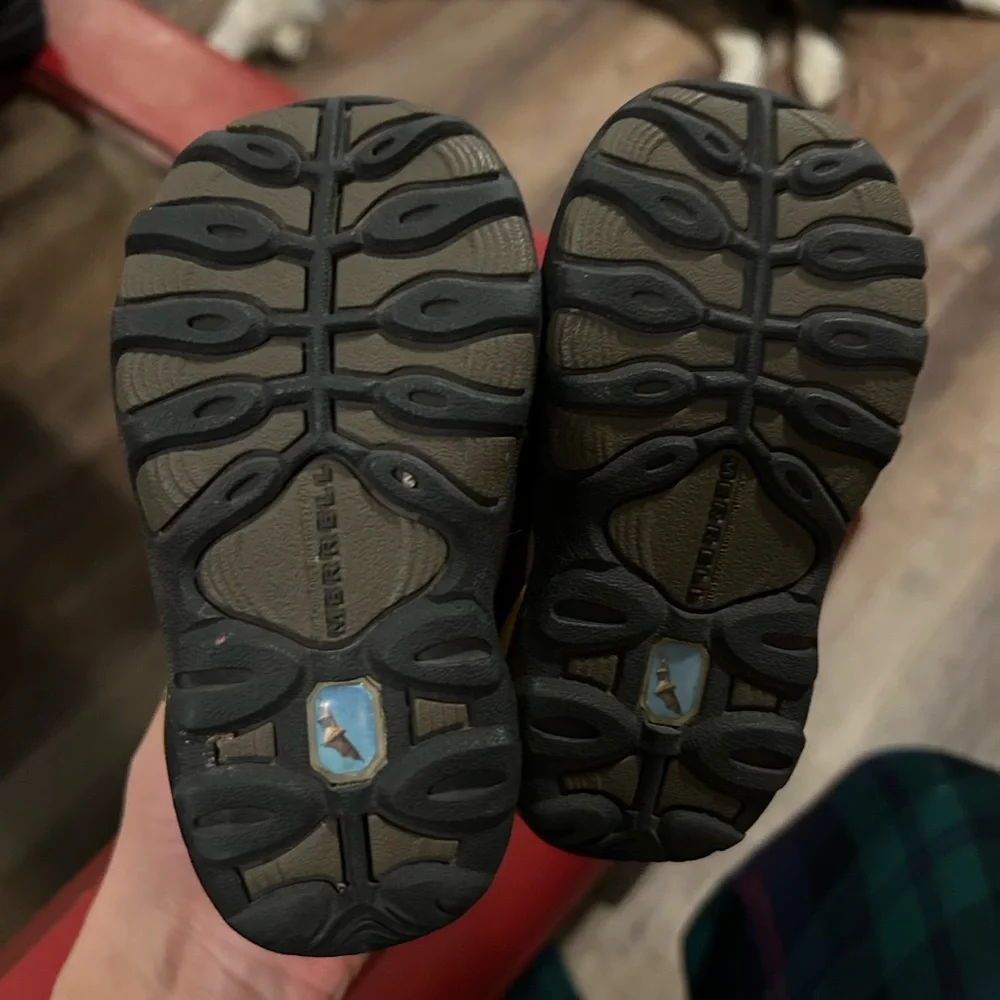 Merrell suede shoes