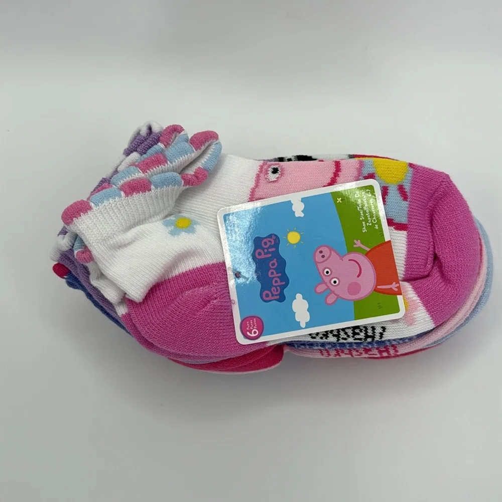 Peppa Pig Toddler Socks Size: 4-7