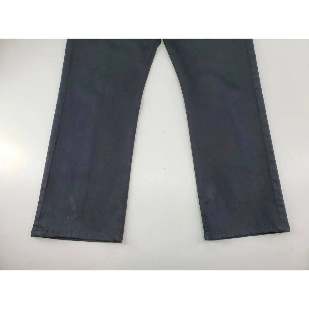 Adriano Goldschmied AG Jeans Protege Size 33 Straight Leg Black (Measures 35x29)