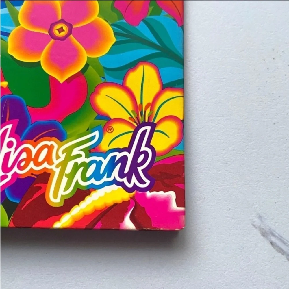VTG Lisa Frank lion cub folder