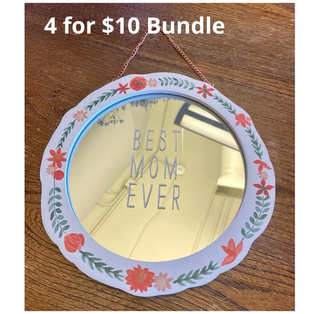 Best Mom Ever Hanging Mirror