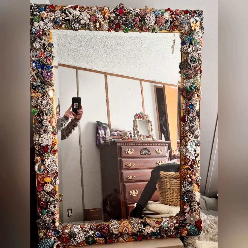 Large one of a kind mirror