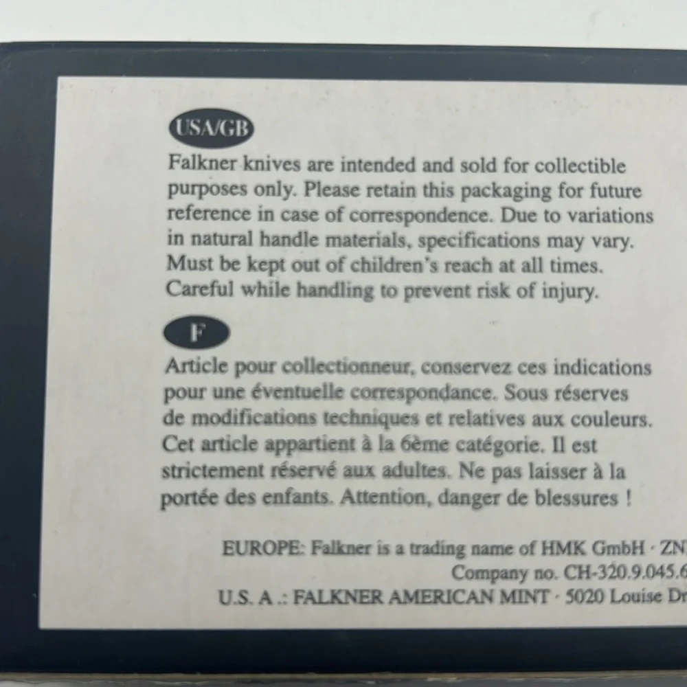 Falkner American Mint falkner american