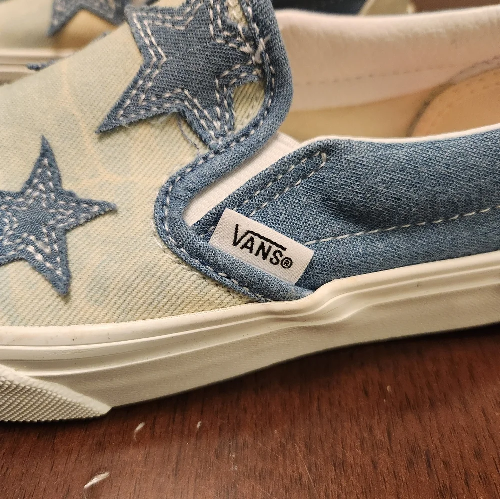 Vans Denim Starry Nighy Slip-On Shoes