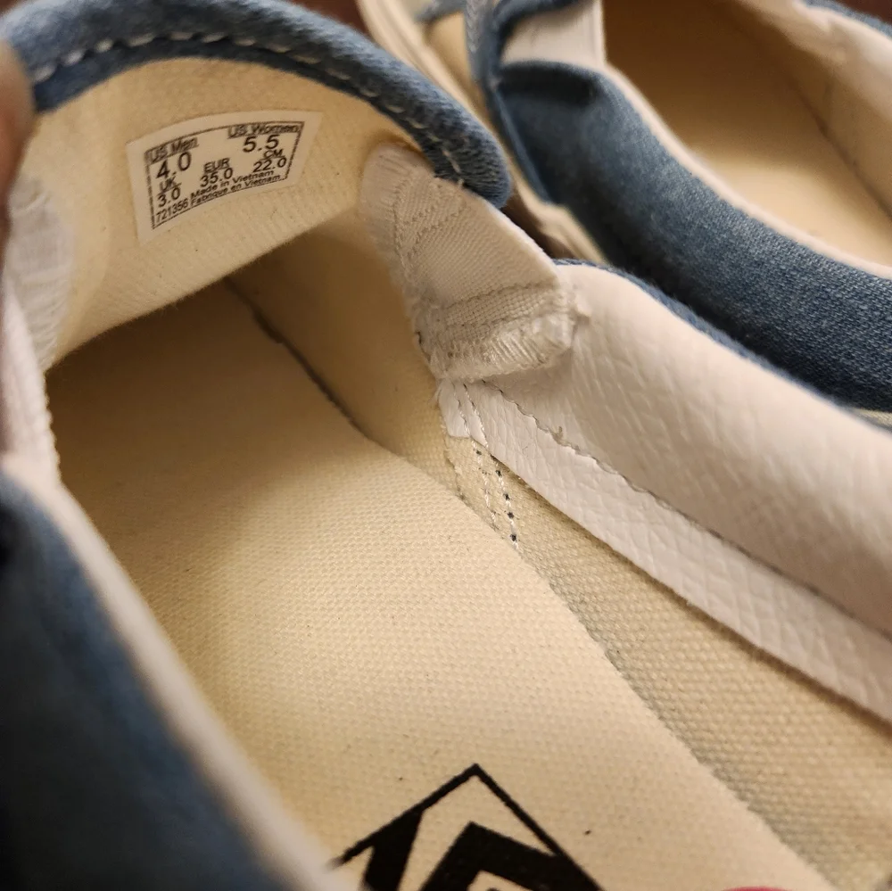 Vans Denim Starry Nighy Slip-On Shoes